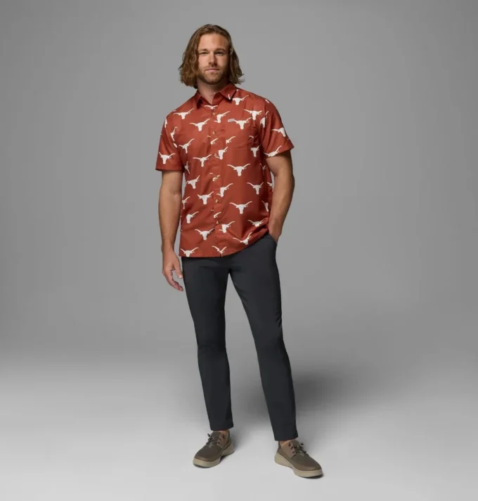Herren-Hemd PFG Super Slack Tide™ – Texas Herren-Hemd PFG Super Slack Tide™ – Texas