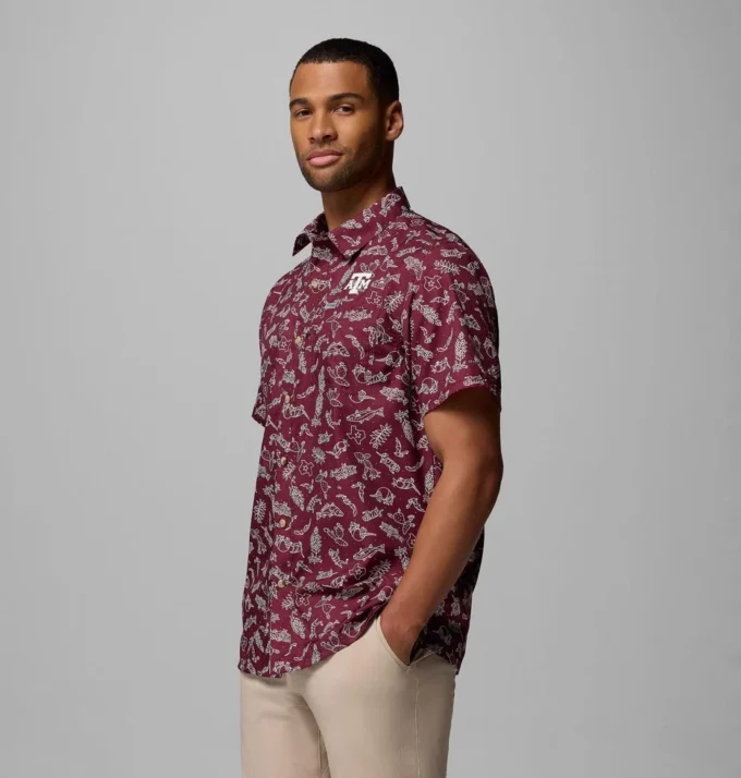Herren-Hemd PFG Super Slack Tide™ – Texas A&M