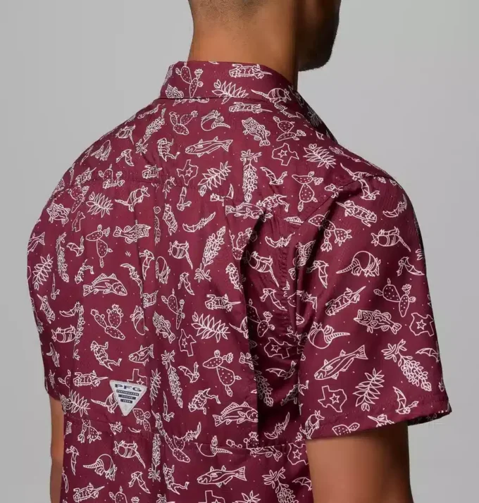 Herren-Hemd PFG Super Slack Tide™ – Texas A&M