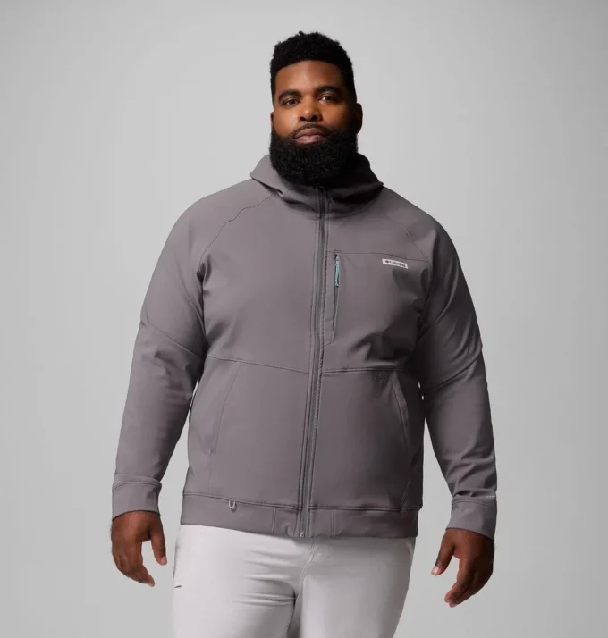 Herren-Hoodie Hydroforce™ mit durchgehendem Reißverschluss – Big