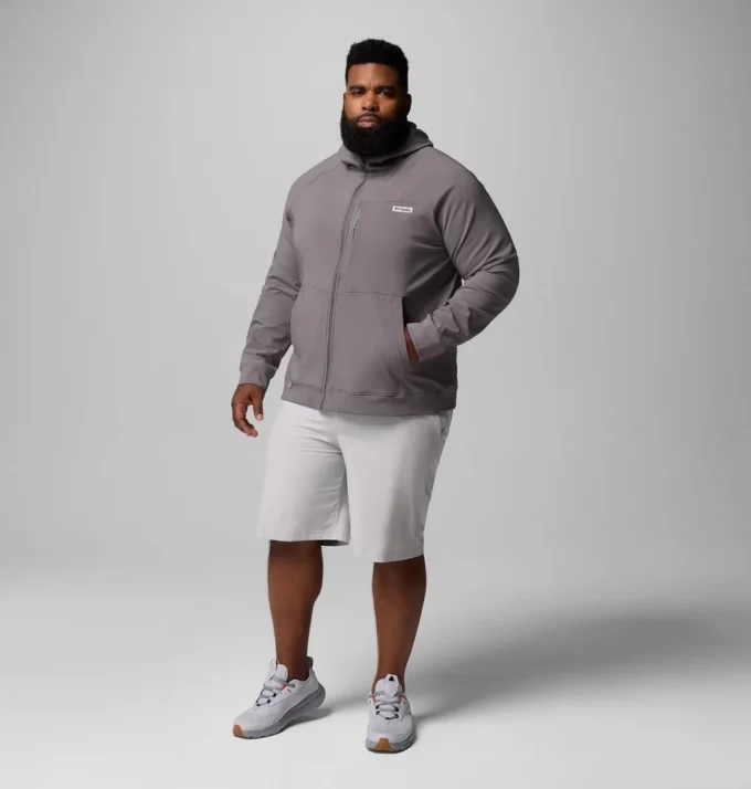 Herren-Hoodie Hydroforce™ mit durchgehendem Reißverschluss – Big