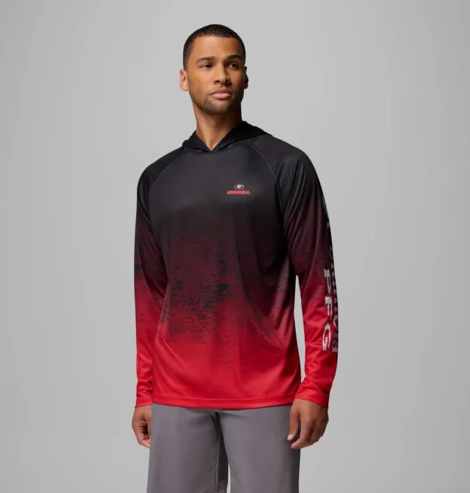 Herren-Hoodie PFG Super Terminal Tackle™ – Georgia
