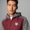 Herren-Hybrid-Hoodie „Out-Shield™“ für College-Studenten – Texas A&M