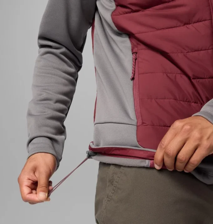 Herren-Hybrid-Hoodie „Out-Shield™“ für College-Studenten – Texas A&M