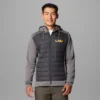 Herren-Hybrid-Hoodie „Out-Shield™“ im College-Stil – LSU
