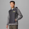 Herren-Hybrid-Hoodie „Out-Shield™“ im College-Stil – LSU
