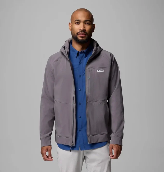 Herren-Kapuzenjacke mit durchgehendem Reißverschluss von Hydroforce™