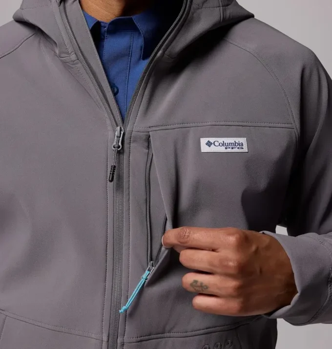 Herren-Kapuzenjacke mit durchgehendem Reißverschluss von Hydroforce™