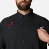 Herren-Kurzarmhemd Collegiate PFG Tamiami™ – Größe L – Alabama