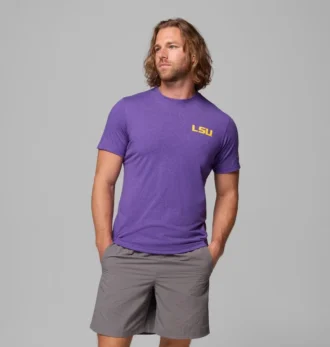 Herren-Kurzarmhemd PFG™ – LSU