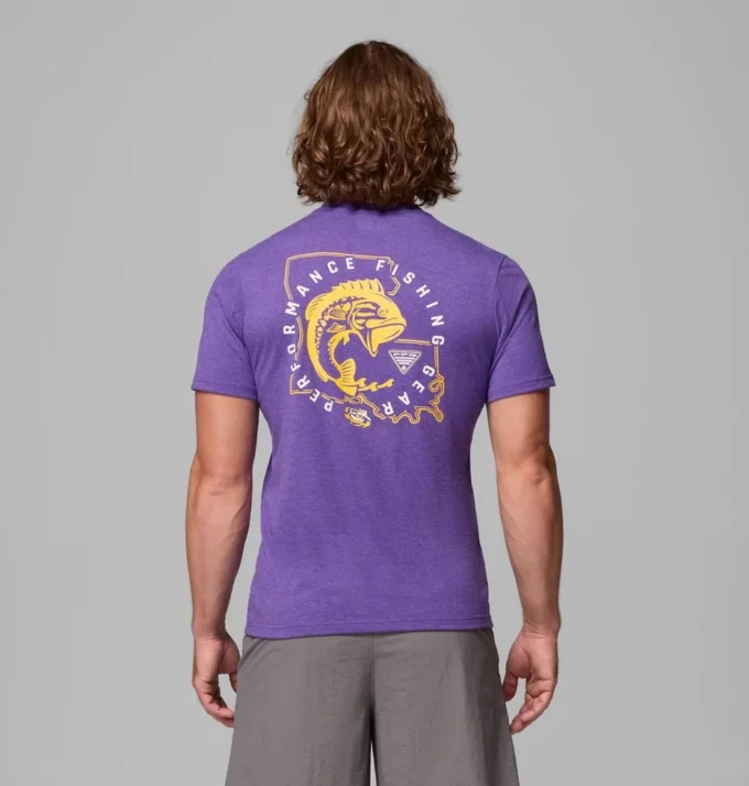 Herren-Kurzarmhemd PFG™ – LSU
