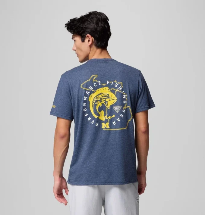 Herren-Kurzarmhemd PFG™ – Michigan