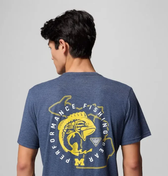 Herren-Kurzarmhemd PFG™ – Michigan