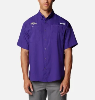 Herren-Kurzarmhemd PFG Tamiami™ – Baltimore Ravens