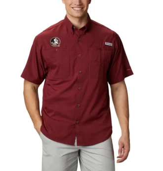 Herren-Kurzarmhemd PFG Tamiami™ – Florida State