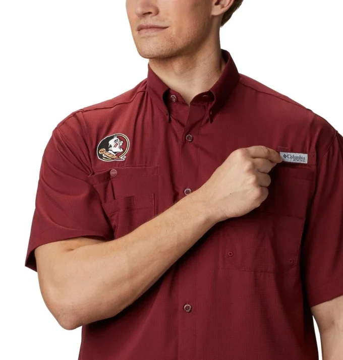 Herren-Kurzarmhemd PFG Tamiami™ – Florida State