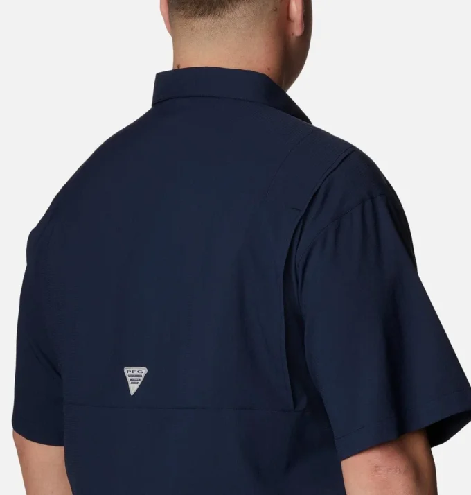 Herren-Kurzarmhemd PFG Tamiami™ – Größe L – West Virginia