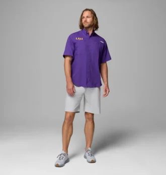 Herren-Kurzarmhemd PFG Tamiami™ – LSU