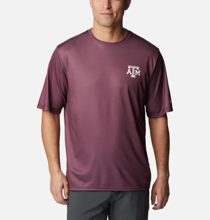 Herren-Kurzarmhemd PFG Terminal Tackle™ – Texas A&M