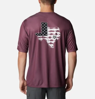 Herren-Kurzarmhemd PFG Terminal Tackle™ – Texas A&M