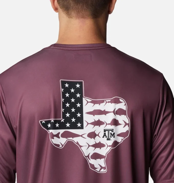 Herren-Kurzarmhemd PFG Terminal Tackle™ – Texas A&M