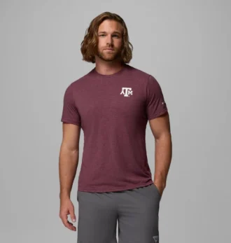 Herren-Kurzarmhemd PFG™ – Texas A&M