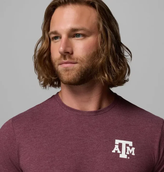 Herren-Kurzarmhemd PFG™ – Texas A&M