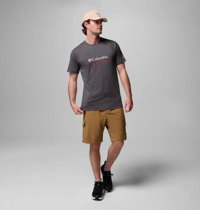 Herren Kwick Hike™ Grafik-T-Shirt mit kurzen Ärmeln