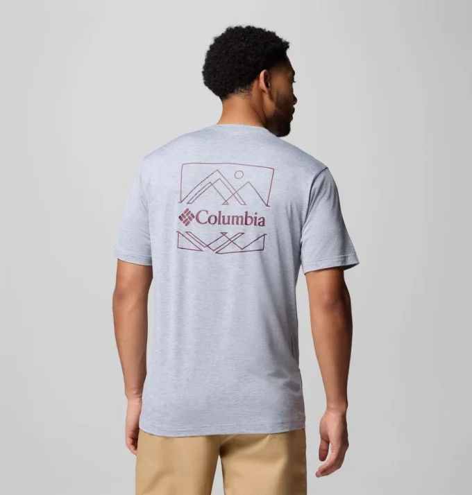 Herren Kwick Hike™ Kurzarm-T-Shirt mit Grafik auf der Rückseite