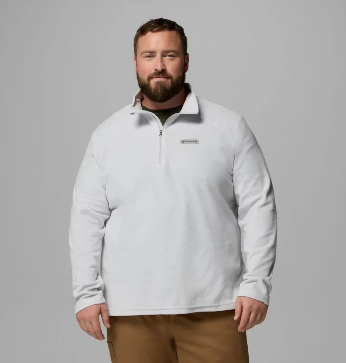 Herren Lake Aloha™ Fleece-Pullover mit halbem Reißverschluss – groß