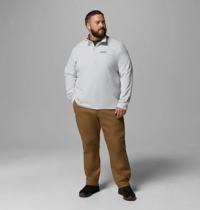 Herren Lake Aloha™ Fleece-Pullover mit halbem Reißverschluss – groß