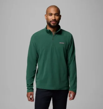 Herren Lake Aloha™ Fleece-Pullover mit halbem Reißverschluss – lang
