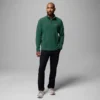 Herren Lake Aloha™ Fleece-Pullover mit halbem Reißverschluss – lang