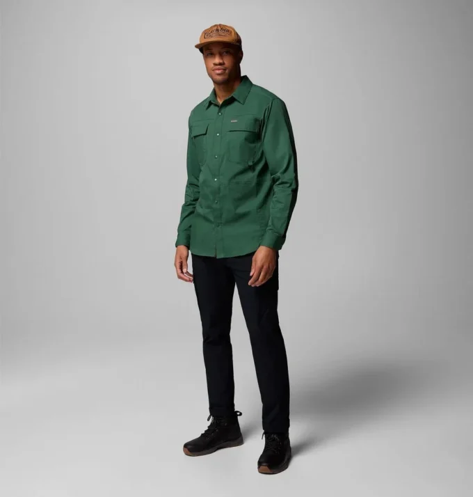 Herren Landroamer™ Twill Langarmhemd