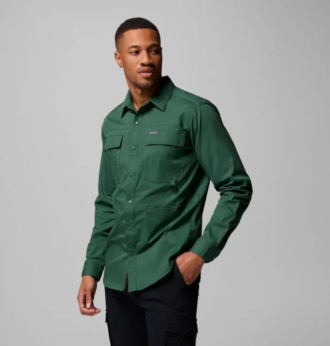 Herren Landroamer™ Twill Langarmhemd