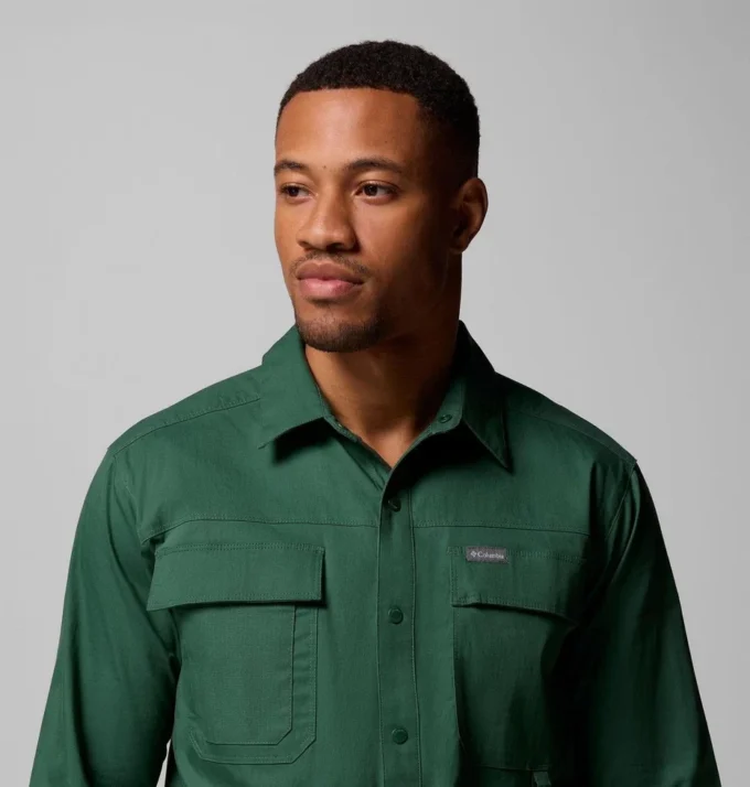 Herren Landroamer™ Twill Langarmhemd