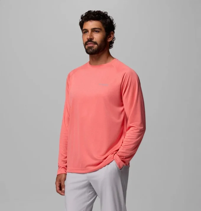 Herren-Langarmhemd PFG Solar Stream™