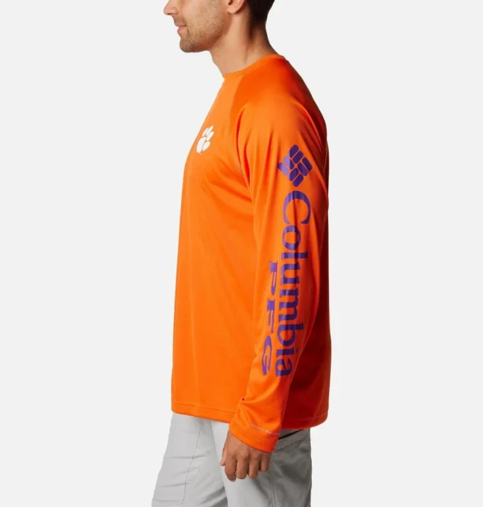 Herren-Langarmhemd „PFG Terminal Tackle” – Clemson Herren-Langarmhemd „PFG Terminal Tackle” – Clemson