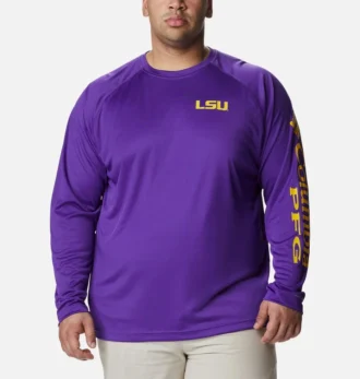 Herren-Langarmshirt PFG Terminal Tackle™ – Big – LSU
