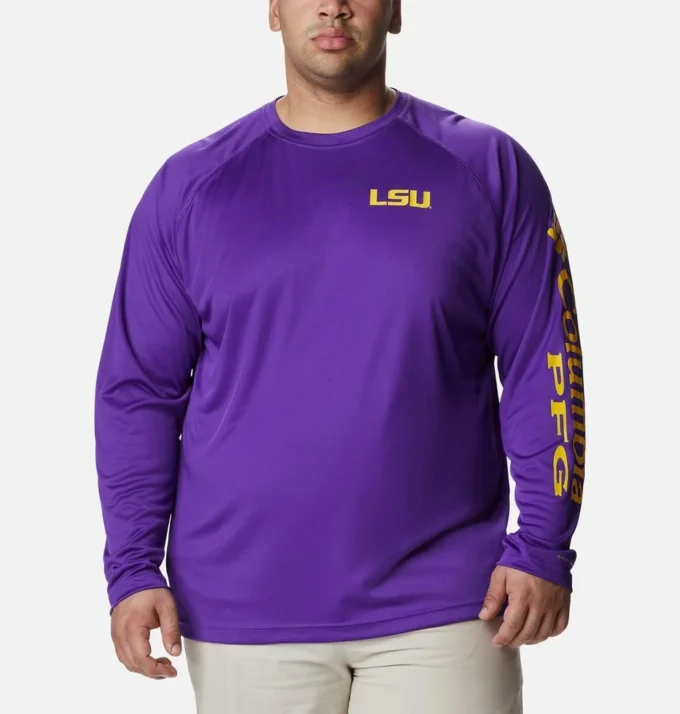 Herren-Langarmshirt PFG Terminal Tackle™ – Big – LSU