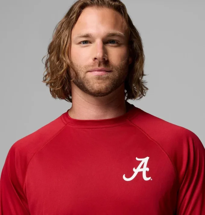 Herren-Langarmshirt PFG Terminal Tackle™ für Studenten – Alabama