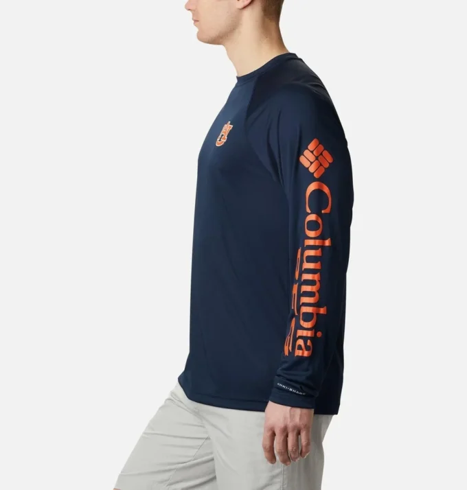 Herren-Langarmshirt PFG Terminal Tackle™ für Studenten – Auburn