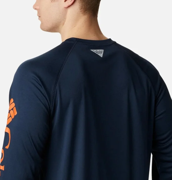 Herren-Langarmshirt PFG Terminal Tackle™ für Studenten – Auburn