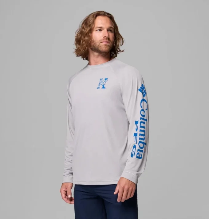 Herren-Langarmshirt PFG Terminal Tackle™ für Studenten – Kentucky