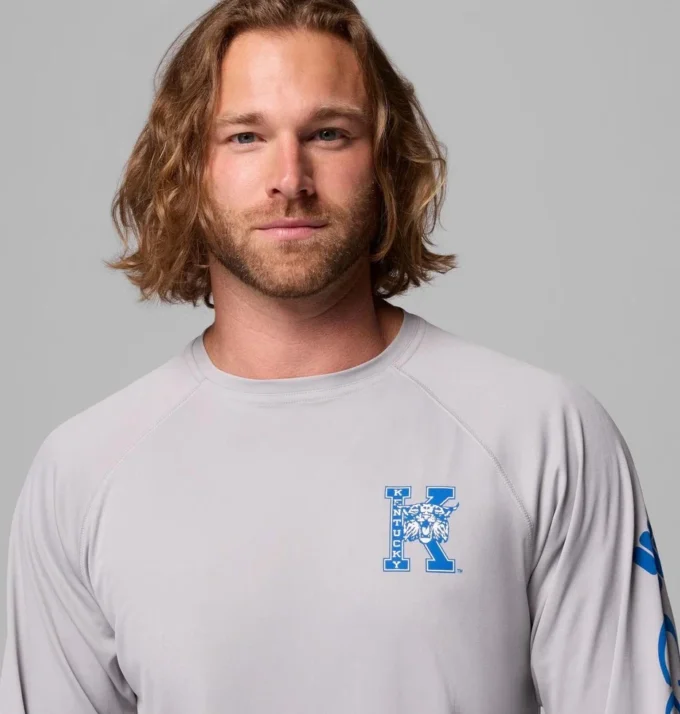 Herren-Langarmshirt PFG Terminal Tackle™ für Studenten – Kentucky