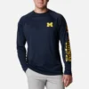 Herren-Langarmshirt PFG Terminal Tackle™ für Studenten – Michigan