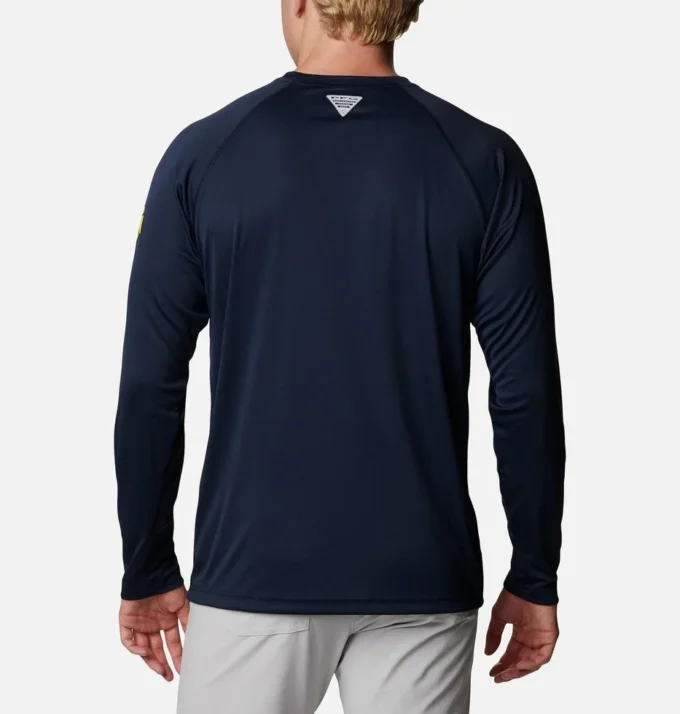 Herren-Langarmshirt PFG Terminal Tackle™ für Studenten – Michigan