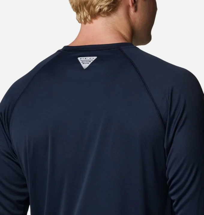 Herren-Langarmshirt PFG Terminal Tackle™ für Studenten – Michigan