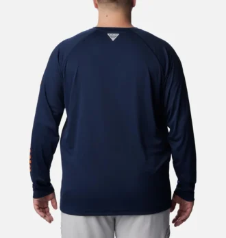 Herren-Langarmshirt PFG Terminal Tackle™ – Größe L – Auburn