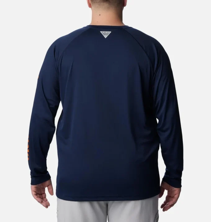 Herren-Langarmshirt PFG Terminal Tackle™ – Größe L – Auburn